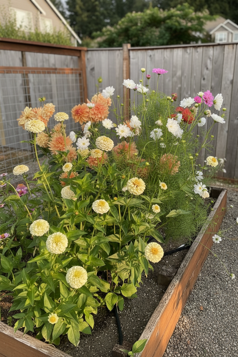 Beginner’s Guide to a Raised Bed Cut Flower Garden